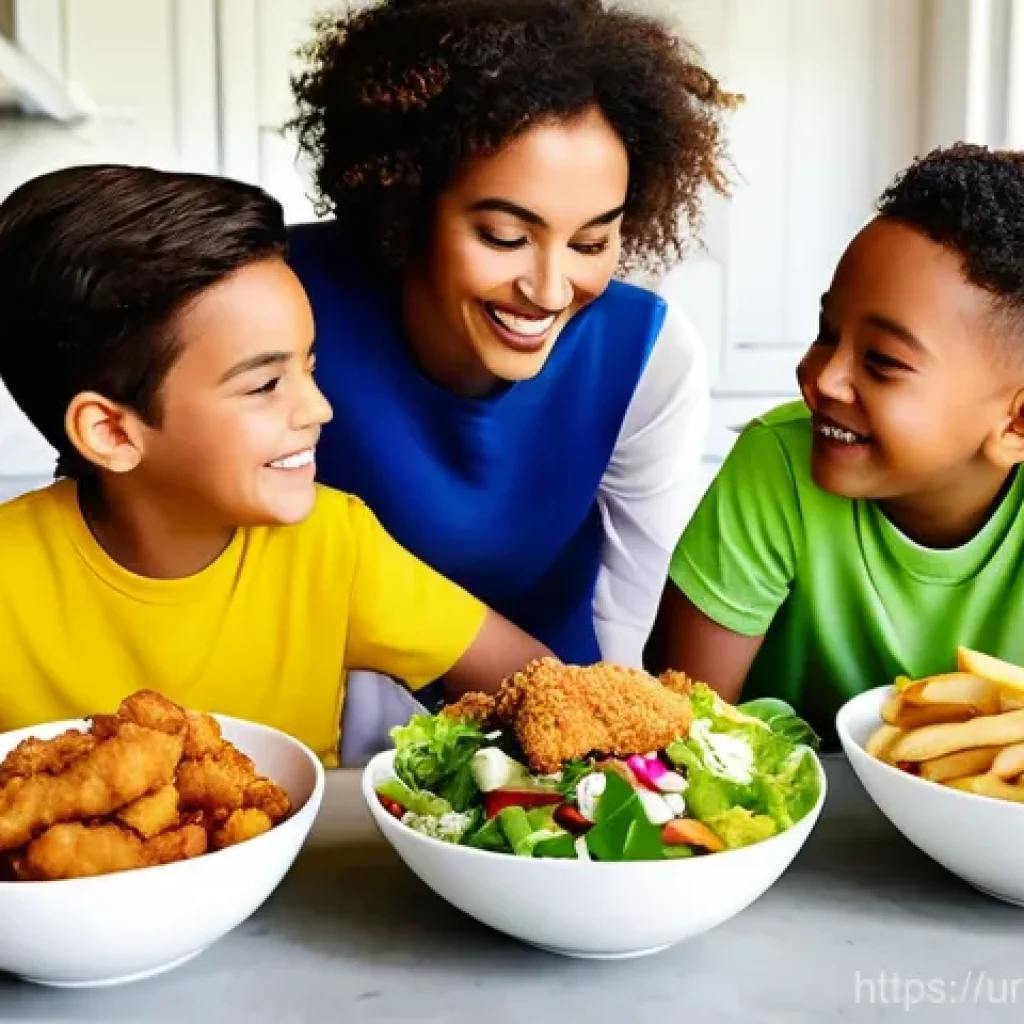 요리 기법 체험 후 나의 요리 블로그 작성 - **Crispy Air-Fried Delights, Family Style**
"A joyful, diverse family, including parents and two...